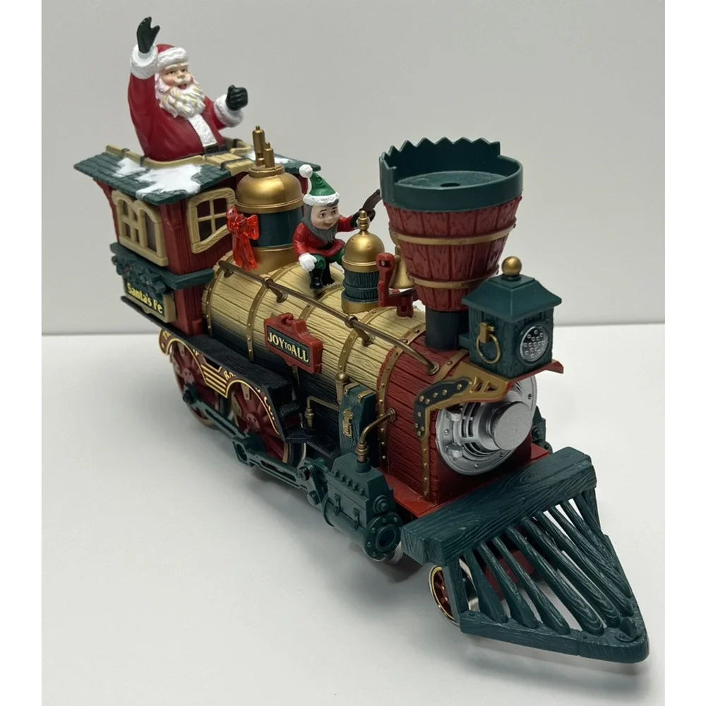 New Bright The Holiday Express Animated Train Car #387 Santa's Fe 